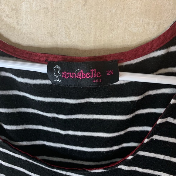 Annabelle Plus Size Blouse - Picture 2 of 5
